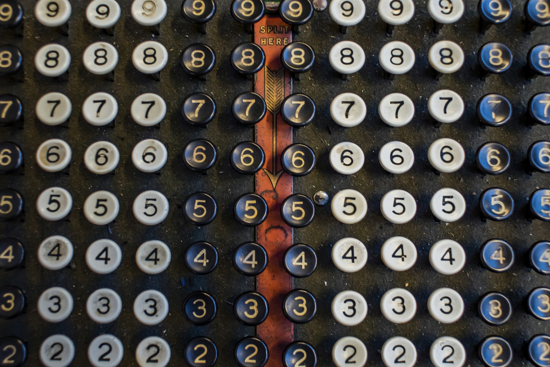 A calculator in close-up, representing checking repayment capacity and loan-to-value before borrowing